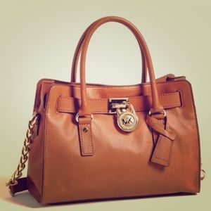 Michael Kors Hamilton Bag in Luggage Color 👜